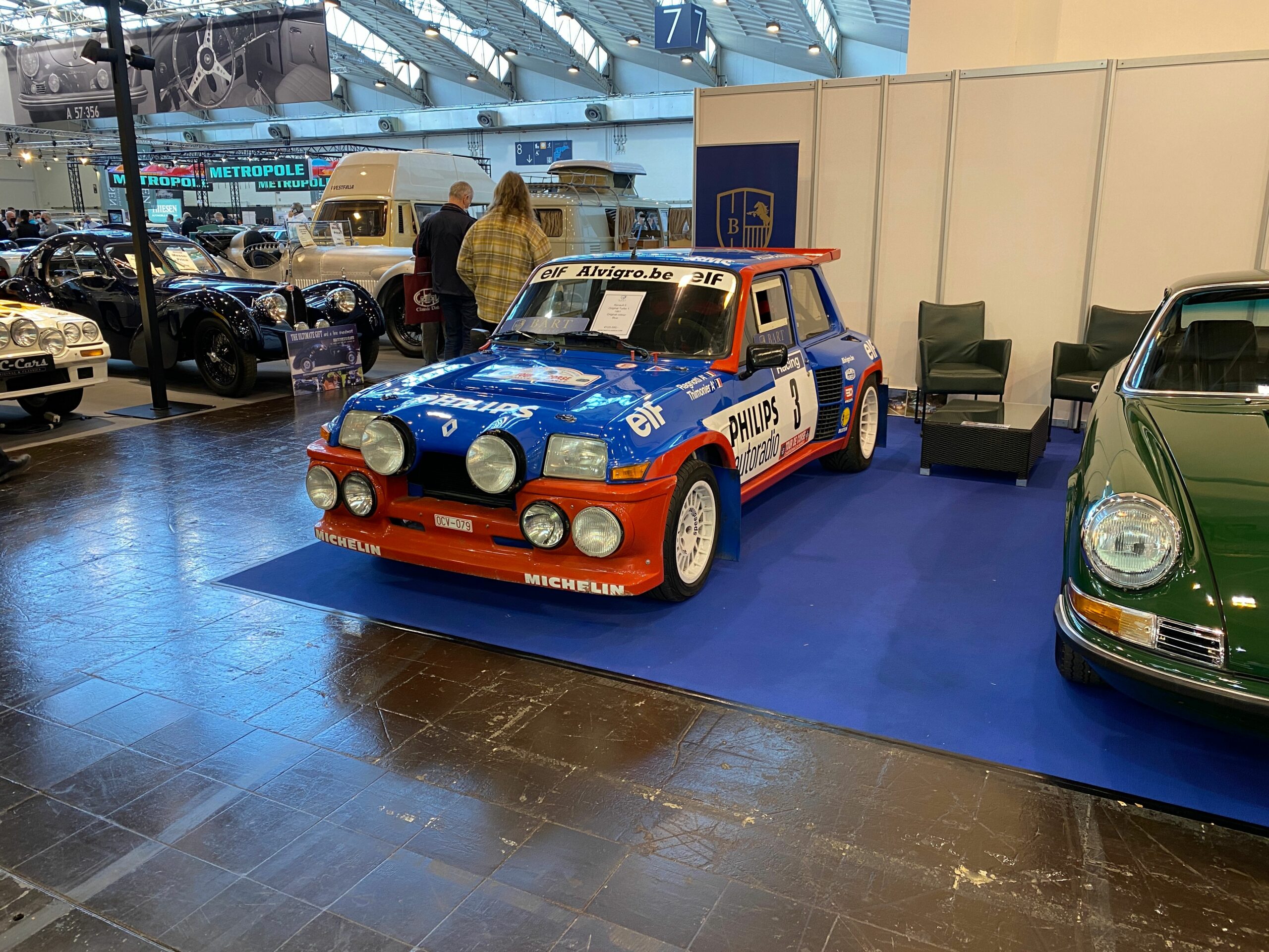 Auch Rallye-Fahrzeuge waren unter den Ausstellungsstücken.