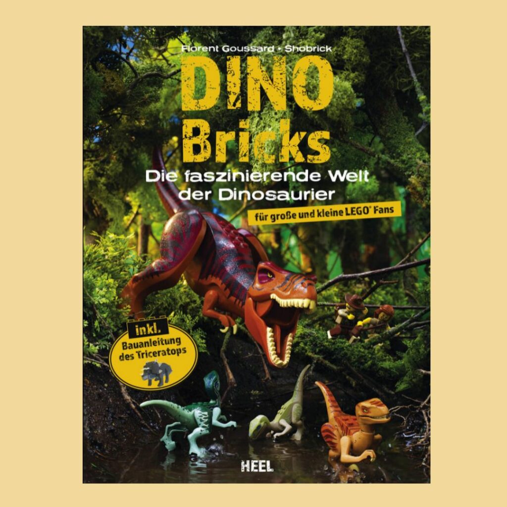 Kinderbücher für die Sommerferien: Dino Bricks – Die faszinierende Welt der Dinosaurier​